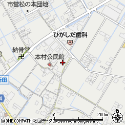 熊本県宇城市小川町北新田620周辺の地図