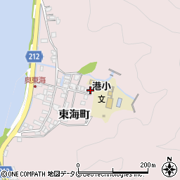 宮崎県延岡市東海町183-1周辺の地図