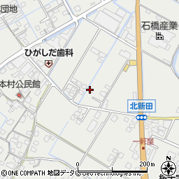 熊本県宇城市小川町北新田425周辺の地図