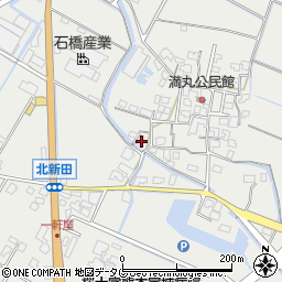 熊本県宇城市小川町北新田151周辺の地図
