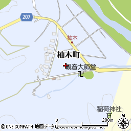 〒882-0083 宮崎県延岡市柚木町の地図