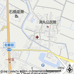 熊本県宇城市小川町北新田150周辺の地図