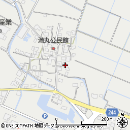 熊本県宇城市小川町北新田118周辺の地図