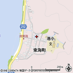 宮崎県延岡市東海町160-10周辺の地図