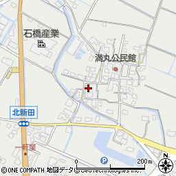 熊本県宇城市小川町北新田147周辺の地図