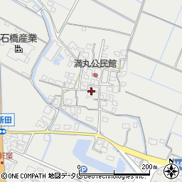 熊本県宇城市小川町北新田139周辺の地図