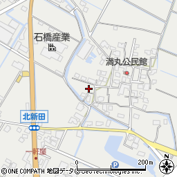 熊本県宇城市小川町北新田155周辺の地図