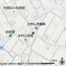 熊本県宇城市小川町北新田623周辺の地図