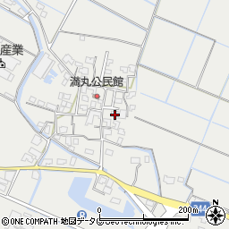 熊本県宇城市小川町北新田124周辺の地図