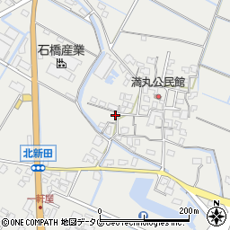 熊本県宇城市小川町北新田152周辺の地図