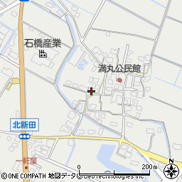 熊本県宇城市小川町北新田170周辺の地図