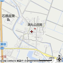 熊本県宇城市小川町北新田141周辺の地図