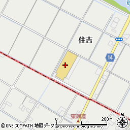 ホームプラザナフコ宇城店周辺の地図