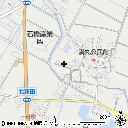 熊本県宇城市小川町北新田157周辺の地図