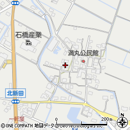 熊本県宇城市小川町北新田175周辺の地図