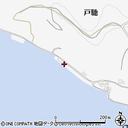 熊本県宇城市三角町戸馳2588周辺の地図