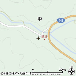 熊本県下益城郡美里町中1780周辺の地図