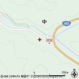 熊本県下益城郡美里町中1792周辺の地図