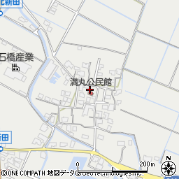 熊本県宇城市小川町北新田135周辺の地図