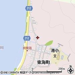 宮崎県延岡市東海町193周辺の地図