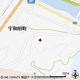 宮崎県延岡市宇和田町760-6周辺の地図