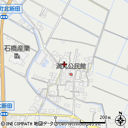 熊本県宇城市小川町北新田212周辺の地図