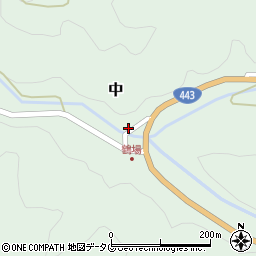 熊本県下益城郡美里町中1173周辺の地図