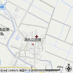 熊本県宇城市小川町北新田204周辺の地図