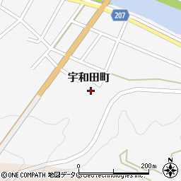 宮崎県延岡市宇和田町803-3周辺の地図