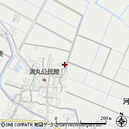 熊本県宇城市小川町北新田220周辺の地図