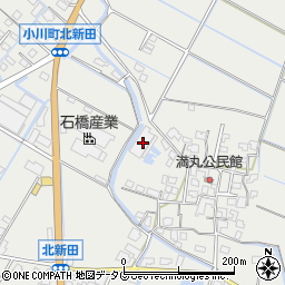 熊本県宇城市小川町北新田160周辺の地図