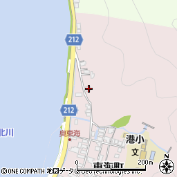 宮崎県延岡市東海町196周辺の地図