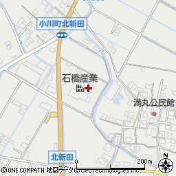 熊本県宇城市小川町北新田400周辺の地図