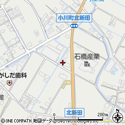 熊本県宇城市小川町北新田435周辺の地図