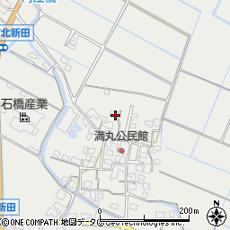 熊本県宇城市小川町北新田210周辺の地図