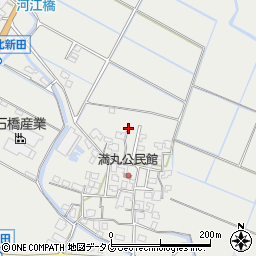 熊本県宇城市小川町北新田198周辺の地図