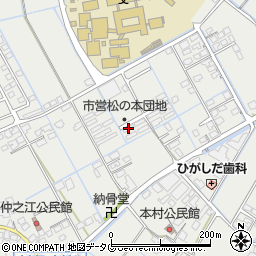 熊本県宇城市小川町北新田680周辺の地図