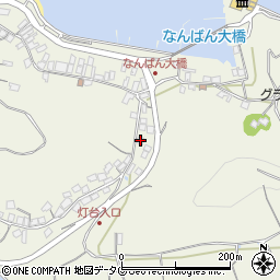 長崎県南島原市口之津町甲517周辺の地図