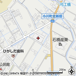 熊本県宇城市小川町北新田441周辺の地図