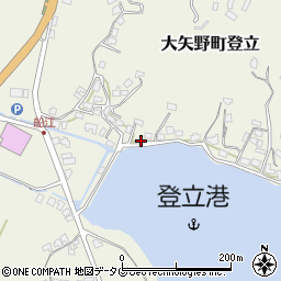 熊本県上天草市大矢野町登立3112-3周辺の地図
