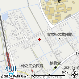 熊本県宇城市小川町北新田674周辺の地図