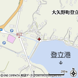 熊本県上天草市大矢野町登立2945-7周辺の地図