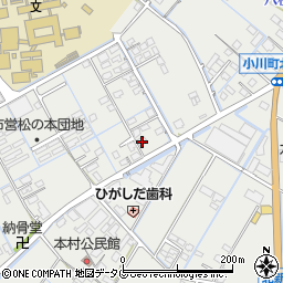 熊本県宇城市小川町北新田728-1周辺の地図