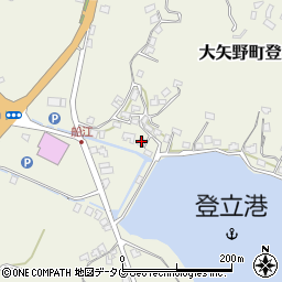 熊本県上天草市大矢野町登立2945-11周辺の地図
