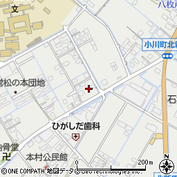 熊本県宇城市小川町北新田728周辺の地図