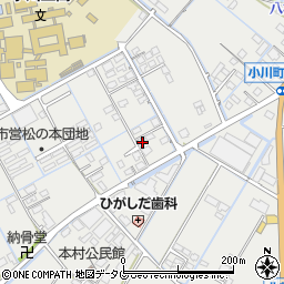 熊本県宇城市小川町北新田725-3周辺の地図