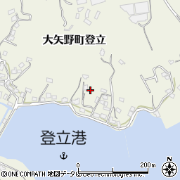 熊本県上天草市大矢野町登立3153-1周辺の地図