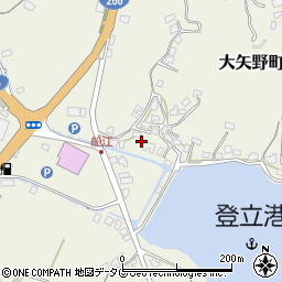 熊本県上天草市大矢野町登立2951周辺の地図