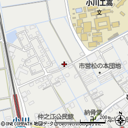 熊本県宇城市小川町北新田811周辺の地図