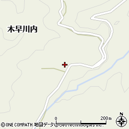熊本県下益城郡美里町木早川内294周辺の地図